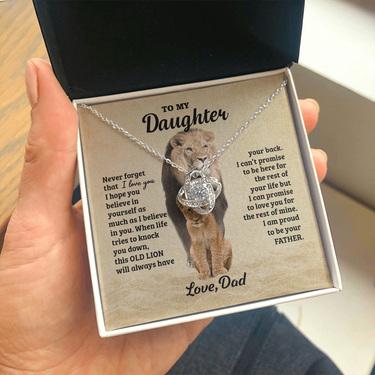 to My Daughter Necklace, Never Forgrt That I Love You Father Daughter Necklace, Father to Daughter Birthday Gift, Gifts to Daughter from Dad, Meaningful Gifts, Thoughtful Gifts for Daughter